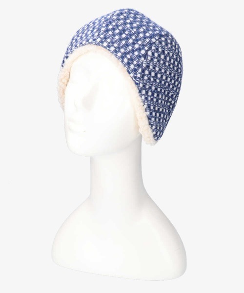 arth（アース）の「arth Loop Boa Hood（ハット・レディース・ブルー/ライトグレー/ブラック・57cm）」の5枚目の写真