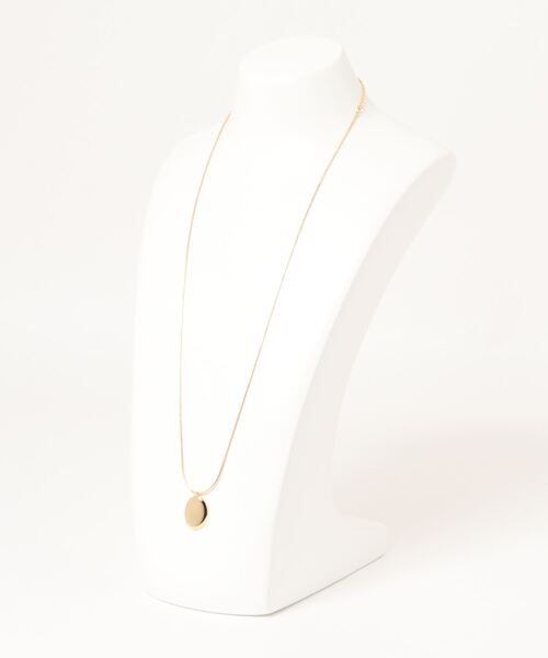 flower（フラワー）の「スネークチェーンポイントネックレス（ネックレス・レディース・ゴールド・FREE）」の3枚目の写真