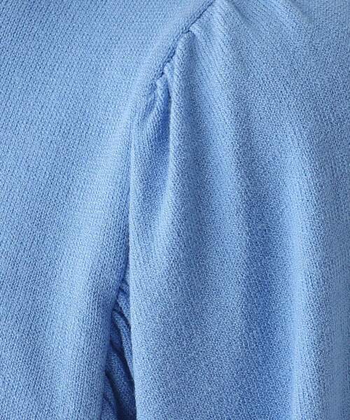 AG by aquagirl（エージーバイアクアガール）の「◆天竺ボリュームスリーブニット【WEB限定サイズ】（ニット/セーター・レディース・チャコールグレー/オレンジ/オフホワイト/ブラック/ブルー・38/40/36）」の8枚目の写真