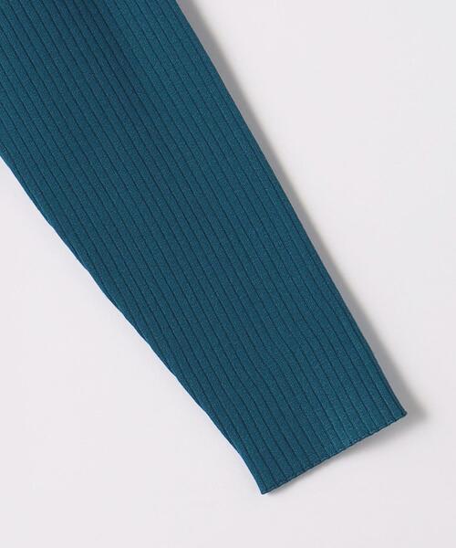 closet story（クローゼットストーリー）の「＜closet story（クローゼットストーリー）＞リブ Vネックニット -ウォッシャブル-（ニット/セーター・レディース・ホワイト/ブラック/ロイヤルブルー・M/L）」の20枚目の写真