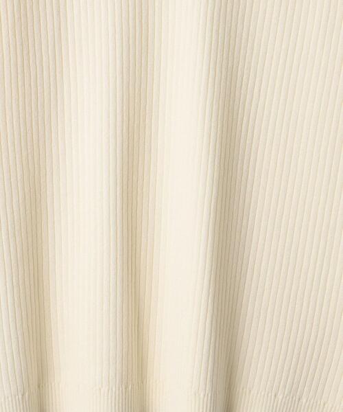 closet story（クローゼットストーリー）の「＜closet story（クローゼットストーリー）＞リブ Vネックニット -ウォッシャブル-（ニット/セーター・レディース・ホワイト/ブラック/ロイヤルブルー・M/L）」の16枚目の写真