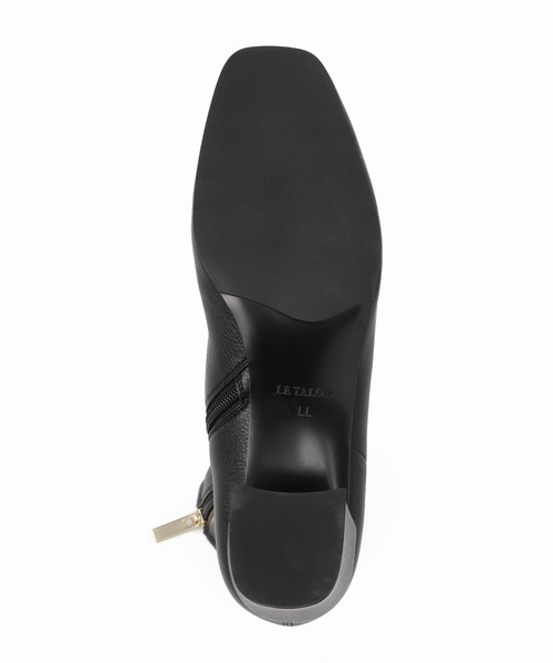 LE TALON(ルタロン)の「5cmスクエアフィットショートブーツ◆(ブーツ・レディース・アイボリー/ブラック系その他・SMALL/MEDIUM/LARGE/X-SMALL)」の10枚目の写真