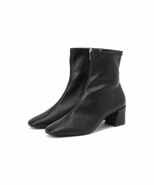 LE TALON(ルタロン)の「5cmスクエアフィットショートブーツ◆(ブーツ・レディース・アイボリー/ブラック系その他・SMALL/MEDIUM/LARGE/X-SMALL)」の13枚目の写真