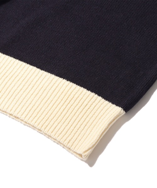 UGG（アグ）の「UGG@mos 配色 タートル ニットトップス / アグ ハイショク タートル ニットトップス（Tシャツ/カットソー・メンズ・ネイビー/グレー・M/L）」の11枚目の写真