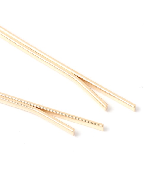 niko and...(ニコアンド)の「メタルクリップ&ヘアピンセット(バレッタ/ヘアクリップ・レディース・ベージュ/ブラウン/ブルー・0)」の12枚目の写真