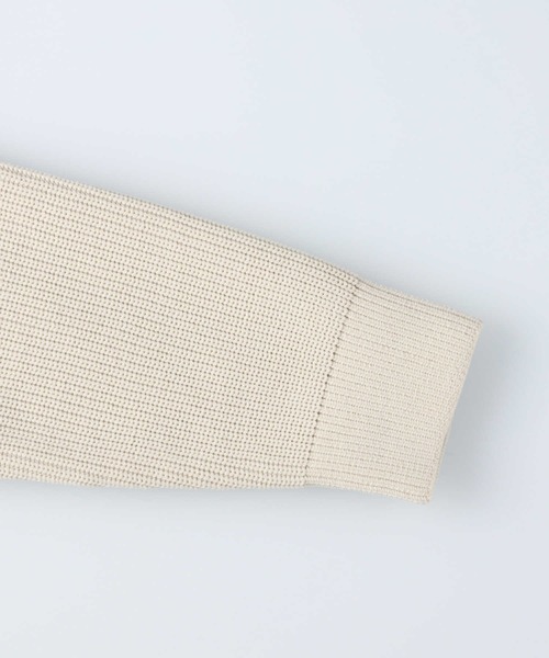 BACK NUMBER(バックナンバー)の「【BACK NUMBER】畦編みクルーニット(ニット/セーター・メンズ・ブラック/ベージュ/ブルー/オリーブ/オフホワイト/グレー・S/M/L/XL)」の16枚目の写真