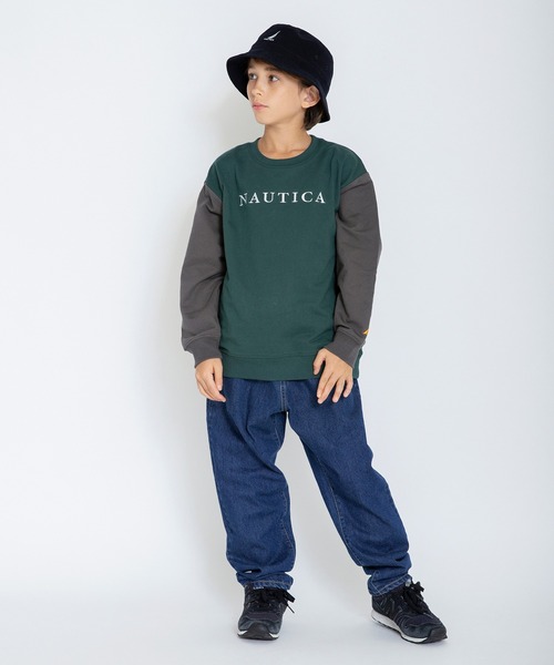 NAUTICA（ノーティカ）の「【NAUTICA/ノーティカ】コーデュロイバケットハット（ハット・キッズ・アイボリー/ブラック・S/M）」の6枚目の写真