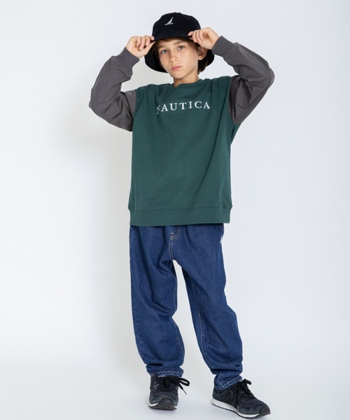 NAUTICA（ノーティカ）の「【NAUTICA/ノーティカ】コーデュロイバケットハット（ハット・キッズ・アイボリー/ブラック・S/M）」の5枚目の写真