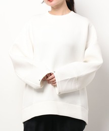 Lui's | スポンジダンボール2WAYスリーブプルオーバー(Tシャツ/カットソー)