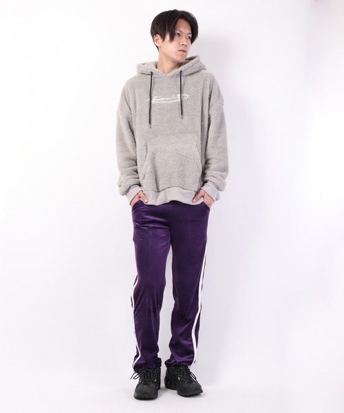 k.u.i(ケーユーアイ)の「ベロアラインカラーパンツ(その他パンツ・メンズ・ブラック/パープル/ネイビー/ブルー/グリーン・L/M)」の19枚目の写真