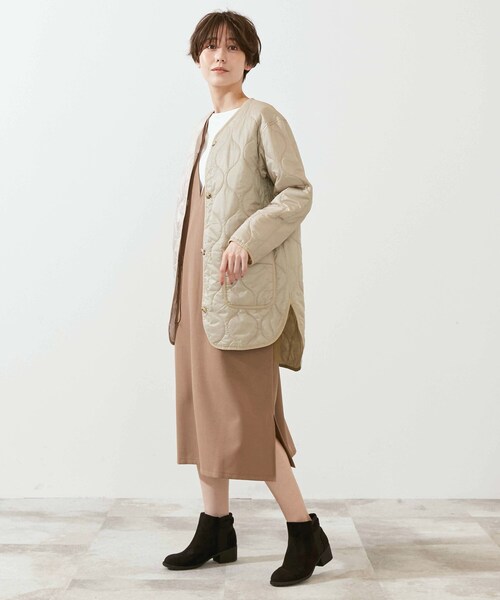 SHOO・LA・RUE（シューラルー）の「◆キルティングライトブルゾン（ブルゾン・レディース・ブラック/オリーブ/ナチュラル・02/03/04）」の9枚目の写真