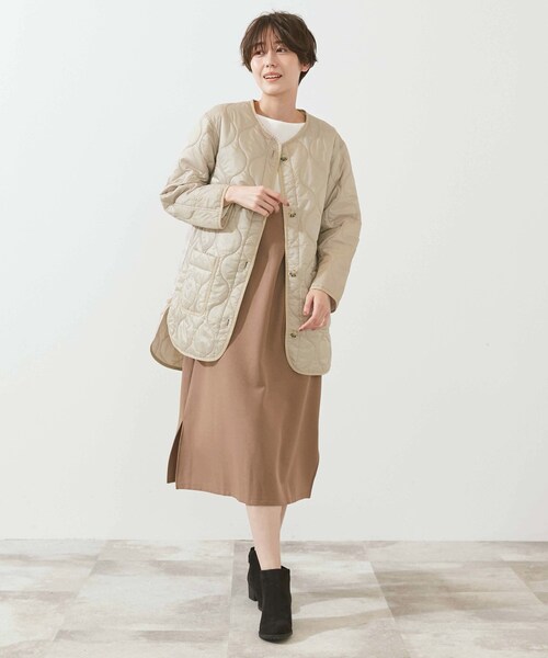 SHOO・LA・RUE（シューラルー）の「◆キルティングライトブルゾン（ブルゾン・レディース・ブラック/オリーブ/ナチュラル・02/03/04）」の15枚目の写真