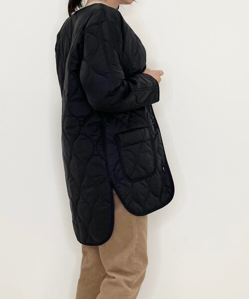 SHOO・LA・RUE（シューラルー）の「◆キルティングライトブルゾン（ブルゾン・レディース・ブラック/オリーブ/ナチュラル・02/03/04）」の18枚目の写真