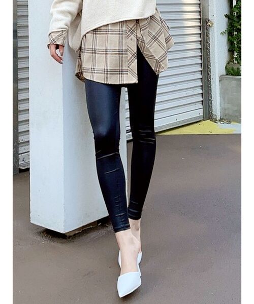 GYDA(ジェイダ)の「basicレギンス(その他パンツ・レディース・ブラック・SMALL)」の1枚目の写真