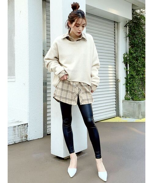 GYDA(ジェイダ)の「basicレギンス(その他パンツ・レディース・ブラック・SMALL)」の13枚目の写真