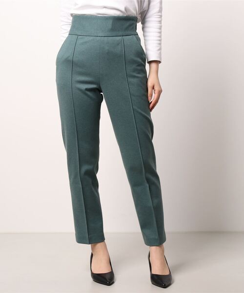 N.（N. Natural Beauty Basic）（エヌエヌナチュラルビューティーベーシック）の「ストレッチスリムストレートパンツ（その他パンツ・レディース・グレー/グリーン・MEDIUM）」の7枚目の写真