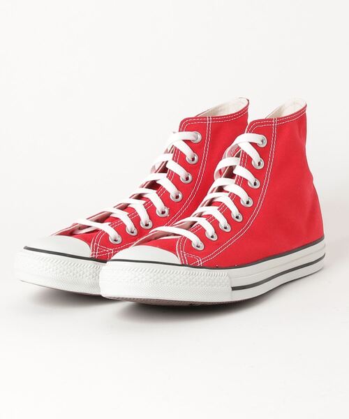 CONVERSE(コンバース)の「CONVERSE CANVAS ALL STAR HI 32060180/32060181/32060182/32060183(スニーカー・メンズ・ホワイト/ブラック/レッド/オフホワイト・26cm/26.5cm/27cm/27.5cm/28cm)」の1枚目の写真