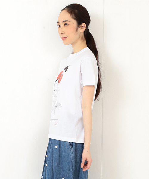Ray BEAMS(レイビームス)の「【sweet 4月号掲載】Maison Seine / Anna T(Tシャツ/カットソー・レディース・ホワイト・ONE SIZE)」の3枚目の写真