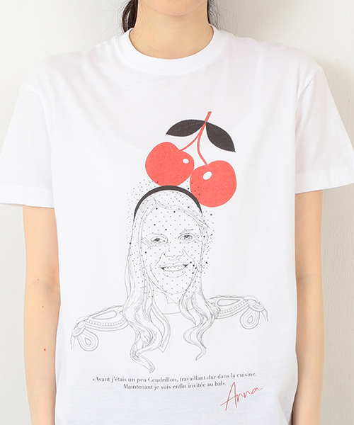 Ray BEAMS(レイビームス)の「【sweet 4月号掲載】Maison Seine / Anna T(Tシャツ/カットソー・レディース・ホワイト・ONE SIZE)」の5枚目の写真