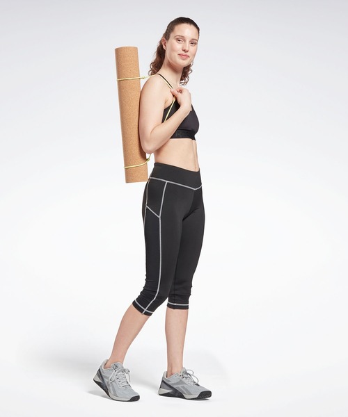 Reebok（リーボック）の「ストラッピー バック ブラ / WOR COMM STRAPPY BACK BRA（スポーツブラ・レディース・ブラック/スカイブルー・LARGE/MEDIUM/X-LARGE/SMALL/XX-LARGE/X-SMALL）」の8枚目の写真