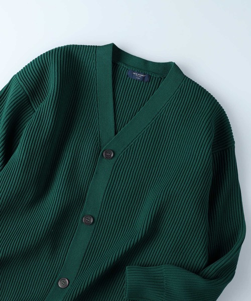 BACK NUMBER（バックナンバー）の「【BACK NUMBER】オーバーサイズニットカーディガン（カーディガン/ボレロ・メンズ・グリーン/イエロー/ライトベージュ/ブラック・XL/L/M）」の19枚目の写真