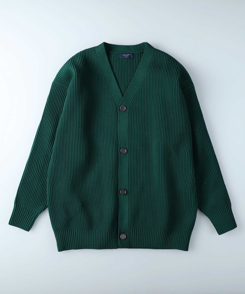 BACK NUMBER（バックナンバー）の「【BACK NUMBER】オーバーサイズニットカーディガン（カーディガン/ボレロ・メンズ・グリーン/イエロー/ライトベージュ/ブラック・XL/L/M）」の22枚目の写真