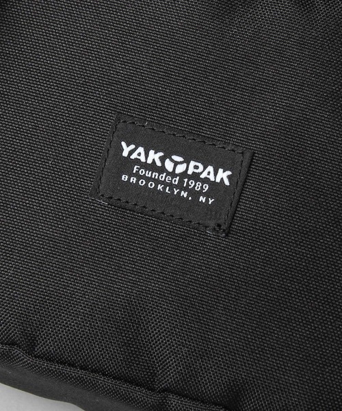YAKPAK(ヤックパック)の「YAKPAK / ヤックパック / 撥水 600Dポリエステル / ウエストバッグ / ウエストポーチ / white labela / ホワイトレーベル / WAIST BAG(ボディバッグ/ウエストポーチ・メンズ・ブラック・FREE)」の9枚目の写真