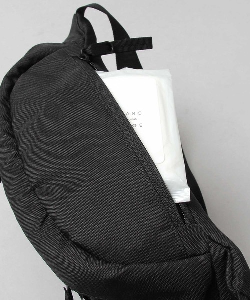 YAKPAK(ヤックパック)の「YAKPAK / ヤックパック / 撥水 600Dポリエステル / ウエストバッグ / ウエストポーチ / white labela / ホワイトレーベル / WAIST BAG(ボディバッグ/ウエストポーチ・メンズ・ブラック・FREE)」の13枚目の写真