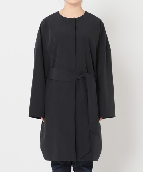 journal standard L'essage（ジャーナルスタンダードレサージュ）の「ノーカラーコート◆（ノーカラーコート・レディース・ベージュ/ネイビー・FREE）」の16枚目の写真