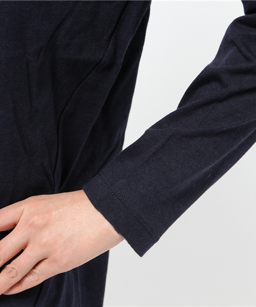 DISCOAT(ディスコート)の「【Discoat】MAKE FORビッグロゴロンT(Tシャツ/カットソー・レディース・グレー/アイボリー/ネイビー・フリ-)」の4枚目の写真