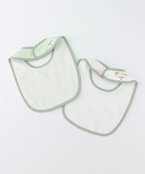 petit main（プティマイン）の「【オーガニック】ガーゼスタイ2P（スタイ/よだれかけ・キッズ・ライトピンク/ライトグリーン/イエロー/ブルー・FREE）」の10枚目の写真