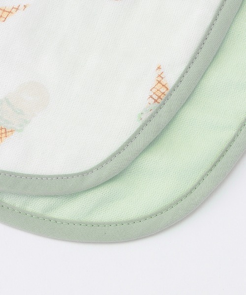 petit main（プティマイン）の「【オーガニック】ガーゼスタイ2P（スタイ/よだれかけ・キッズ・ライトピンク/ライトグリーン/イエロー/ブルー・FREE）」の7枚目の写真