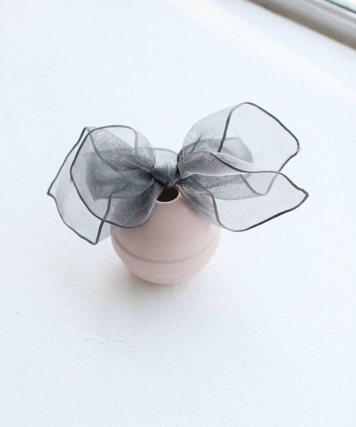 Rora（ローラ）の「スエ ビックリボン カチューシャ(5color)（カチューシャ・キッズ・クリーム/ブラック/ピンク/パープル/シルバー・FREE）」の17枚目の写真