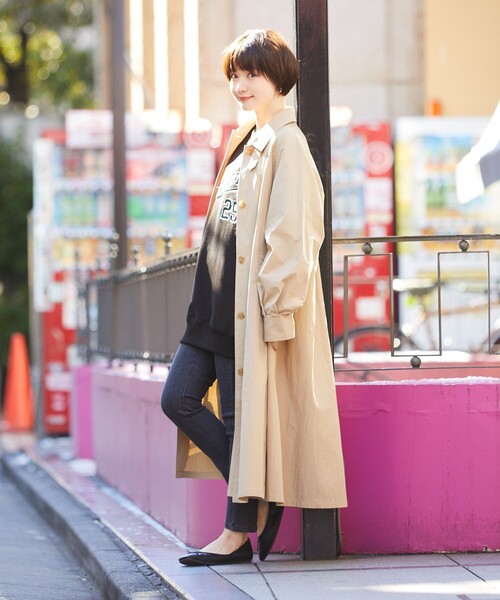 FREAK'S STORE（フリークスストア）の「ステンカラーシャツワンピース