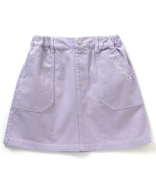 algy(アルジー)の「カラー台形スカート(スカート・キッズ・アイボリー/ラベンダー/ミント/ピンク・XXX-SMALL/XX-SMALL/X-SMALL/SMALL/MEDIUM)」の11枚目の写真