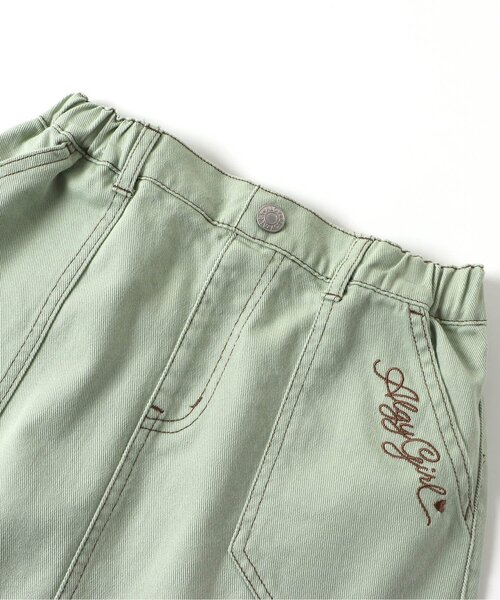 algy(アルジー)の「カラー台形スカート(スカート・キッズ・アイボリー/ラベンダー/ミント/ピンク・XXX-SMALL/XX-SMALL/X-SMALL/SMALL/MEDIUM)」の18枚目の写真