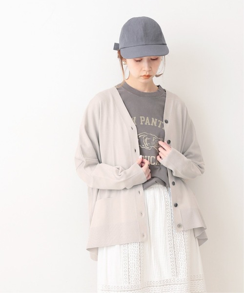 IENA（イエナ）の「ストレッチキュプラVネックカーディガン