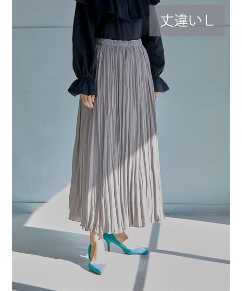 AMERICAN HOLIC（アメリカンホリック）の「丈違いランダムプリーツスカート（スカート・レディース・モカ/ドット/その他14・M/L）」の18枚目の写真