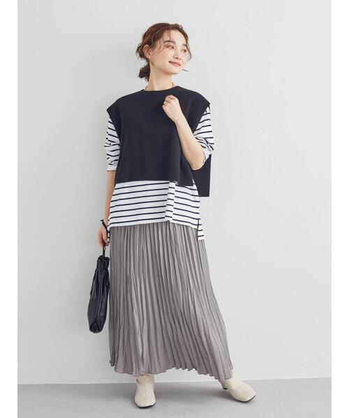 AMERICAN HOLIC（アメリカンホリック）の「丈違いランダムプリーツスカート（スカート・レディース・モカ/ドット/その他14・M/L）」の20枚目の写真