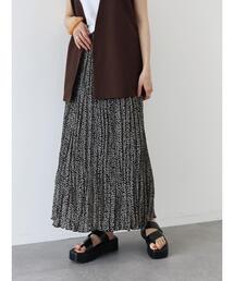 AMERICAN HOLIC | 丈違いランダムプリーツスカート(スカート)