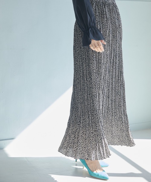 AMERICAN HOLIC（アメリカンホリック）の「丈違いランダムプリーツスカート（スカート・レディース・モカ/ドット/その他14・M/L）」の10枚目の写真