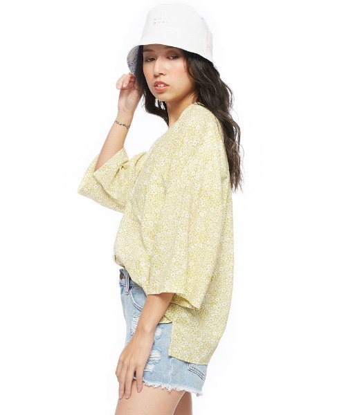 ブラウス シャツ ビラボン BILLABONG BEACH SIDE PRINTED 半袖シャツ レディース OUTLET】BILLABONG レディース 【SUMMER FOLK】 ALL GOOD 半袖