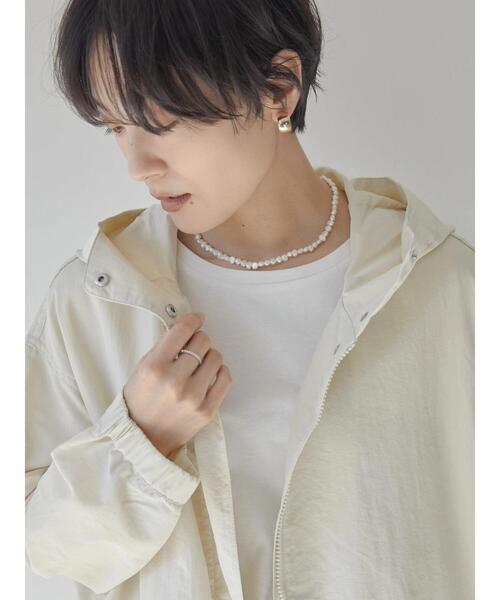 AMERICAN HOLIC（アメリカンホリック）の「フード付きZIPコート（ブルゾン・レディース・アイボリー/ライトベージュ・L/M）」の13枚目の写真