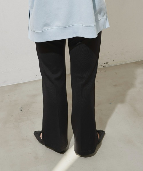 Aunt Marie's（アントマリーズ）の「フレアレギンスストレッチパンツ / 美脚パンツ（その他パンツ・レディース・ブラック/ネイビー・FREE/MEDIUM/TALL）」の18枚目の写真