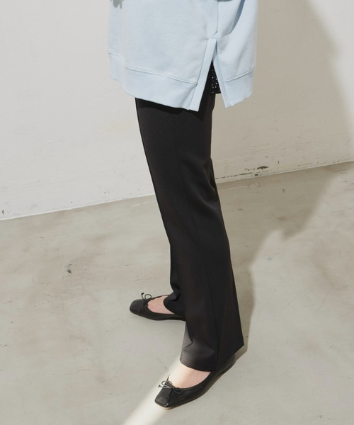 Aunt Marie's（アントマリーズ）の「フレアレギンスストレッチパンツ / 美脚パンツ（その他パンツ・レディース・ブラック/ネイビー・FREE/MEDIUM/TALL）」の16枚目の写真