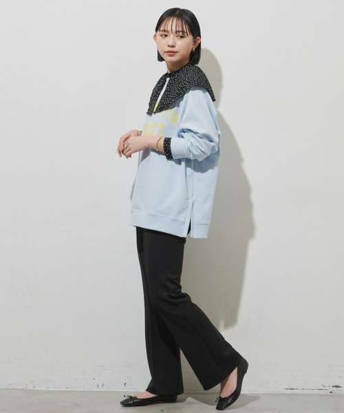 Aunt Marie's（アントマリーズ）の「フレアレギンスストレッチパンツ / 美脚パンツ（その他パンツ・レディース・ブラック/ネイビー・FREE/MEDIUM/TALL）」の21枚目の写真