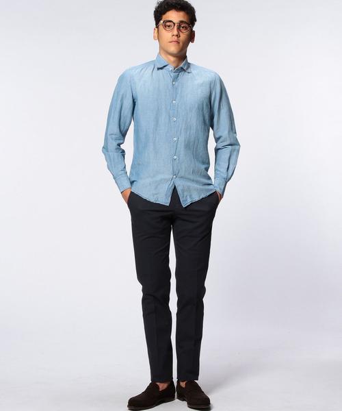 UNITED ARROWS（ユナイテッドアローズ）の「UAS 2015SS　コットンストレッチ　スリムチノパンツ◆（その他パンツ・メンズ・ホワイト/ネイビー/ベージュ・52/48/50/44/42/46）」の7枚目の写真