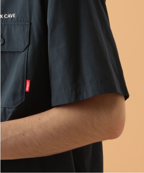 AVIREX（アヴィレックス）の「A.C.ワークシャツ / A.C WORK SHIRT / アヴィレックス / AVIREX（シャツ/ブラウス・メンズ・チャコールグレー/ベージュ/ネイビー/レモンイエロー/コーラルピンク・MEDIUM/LARGE/X-LARGE/XX-LARGE）」の22枚目の写真