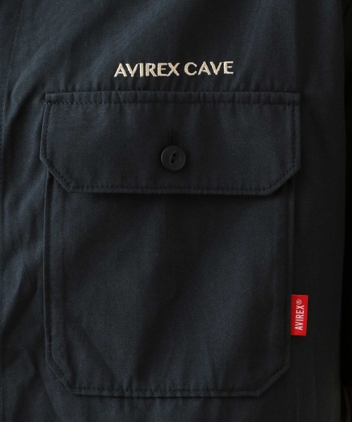 AVIREX（アヴィレックス）の「A.C.ワークシャツ / A.C WORK SHIRT / アヴィレックス / AVIREX（シャツ/ブラウス・メンズ・チャコールグレー/ベージュ/ネイビー/レモンイエロー/コーラルピンク・MEDIUM/LARGE/X-LARGE/XX-LARGE）」の19枚目の写真