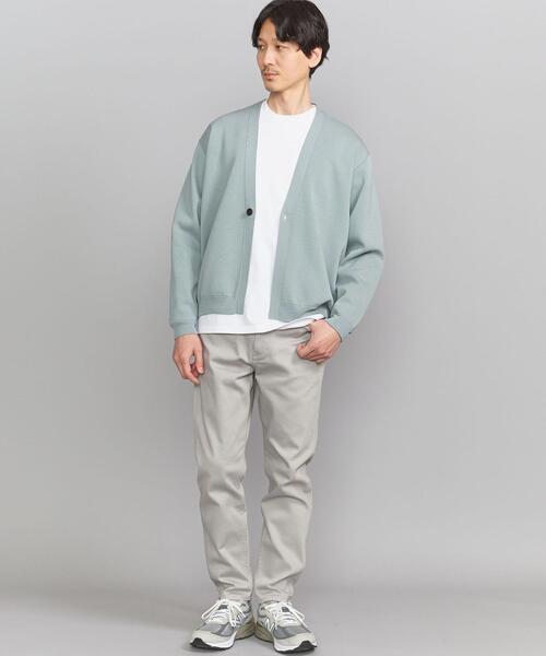 BEAUTY&YOUTH UNITED ARROWS（ビューティーアンドユースユナイテッドアローズ）の「BY スムージー １ボタン カーディガン（カーディガン/ボレロ・メンズ・ライム/ブラック/ライトグレー・L/XL/M/S）」の21枚目の写真